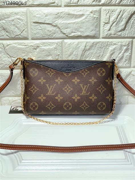 lv baguette bag|small Lv bag with chain.